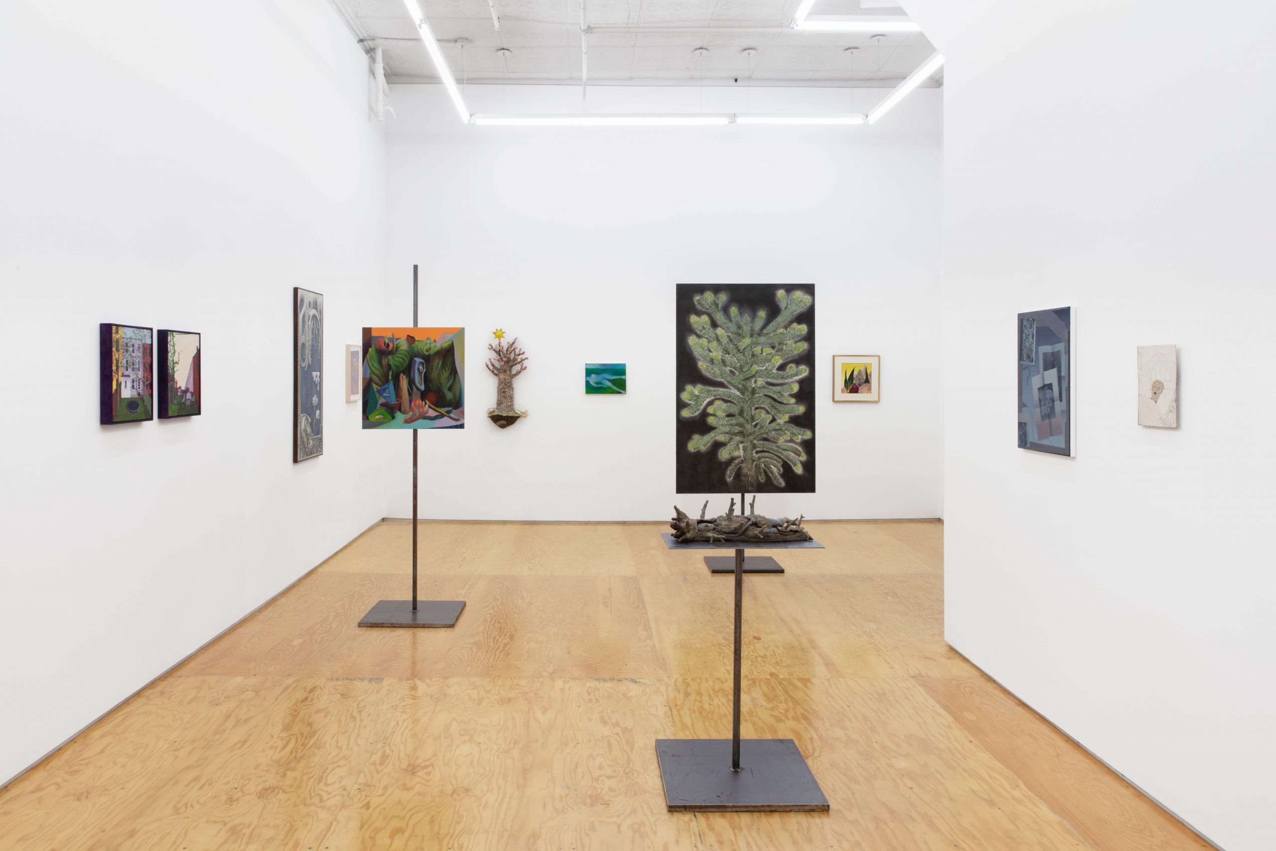 installation view of entire show
