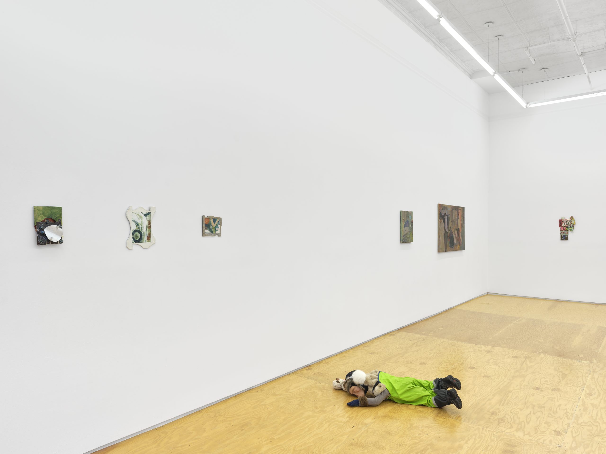 Kuu Maa exhibition installation view from front right of the room